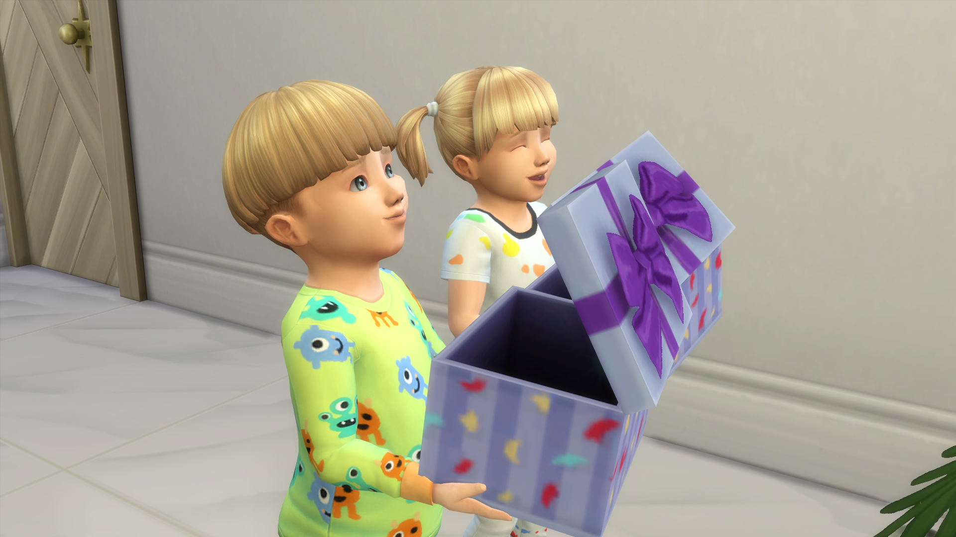 Presents for the twins.