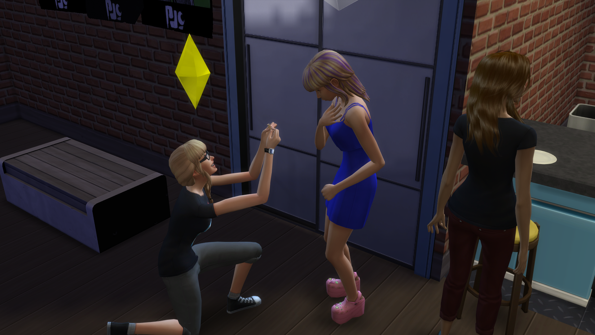 Izzie's finally engaged.