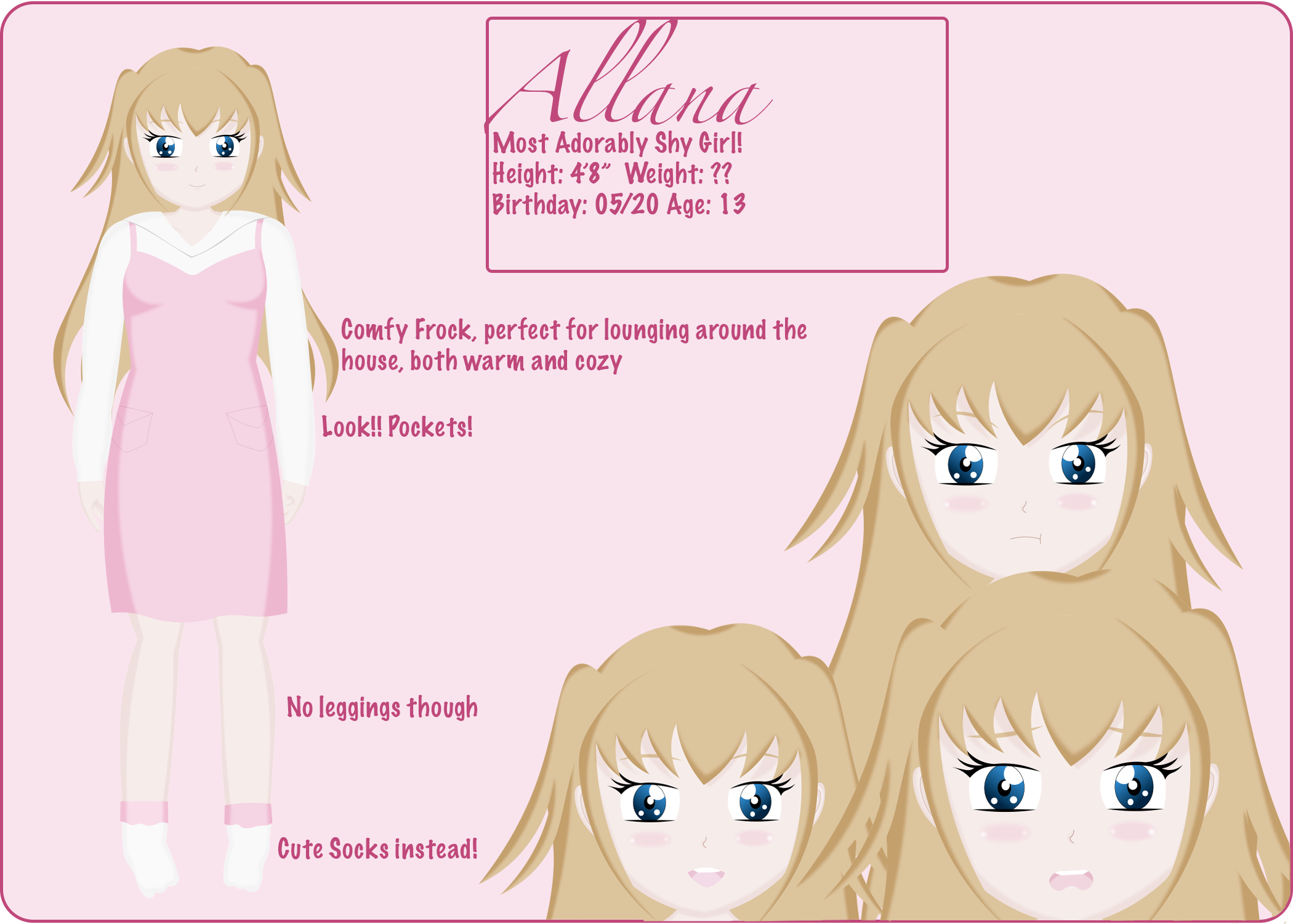 New character! This is Allana from RE[BASE]!